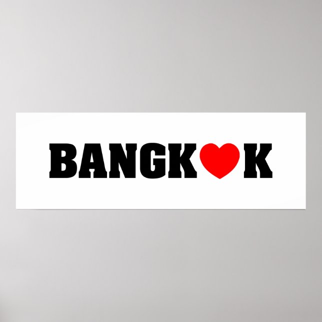 PÓSTER BANGKOK LOVE (Frente)