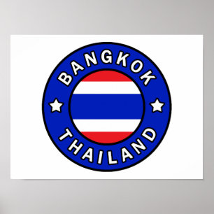 Poster Bangkok Tailândia