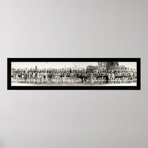Poster Banhando a foto 1927 da parada da beleza