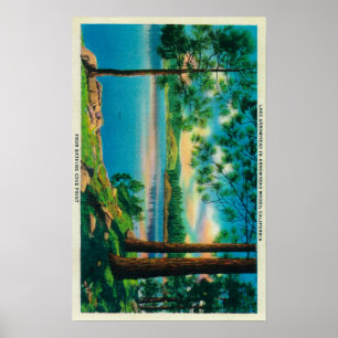 Póster Banhando o ponto da angra na seta do lago