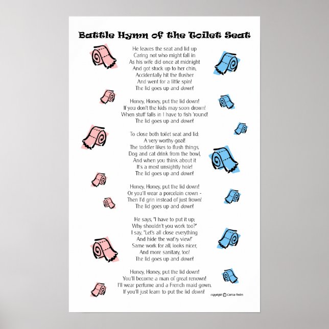 Póster Banheiro (Frente)