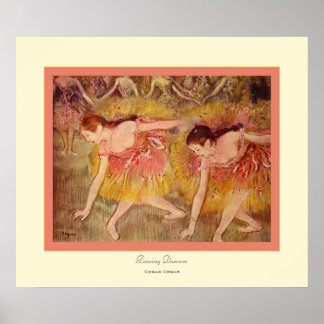 Póster Banho de Dancers~ Edgar Degas