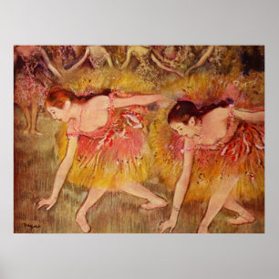 Poster Banho de Dancers - Edgar Degas - 1885