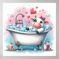 Banho de Espuma Vaca