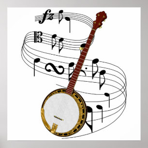 Póster Banjo