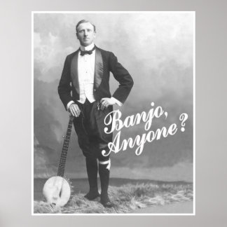 Póster Banjo Alguém? Pôster