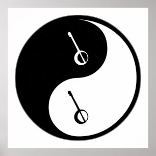 Póster Banjo de Yin Yang