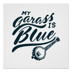 Póster Banjo Meu Vidro é Azul