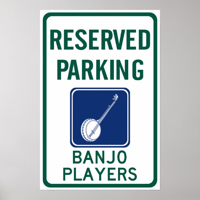 Póster Banjo Players Parking (Frente)