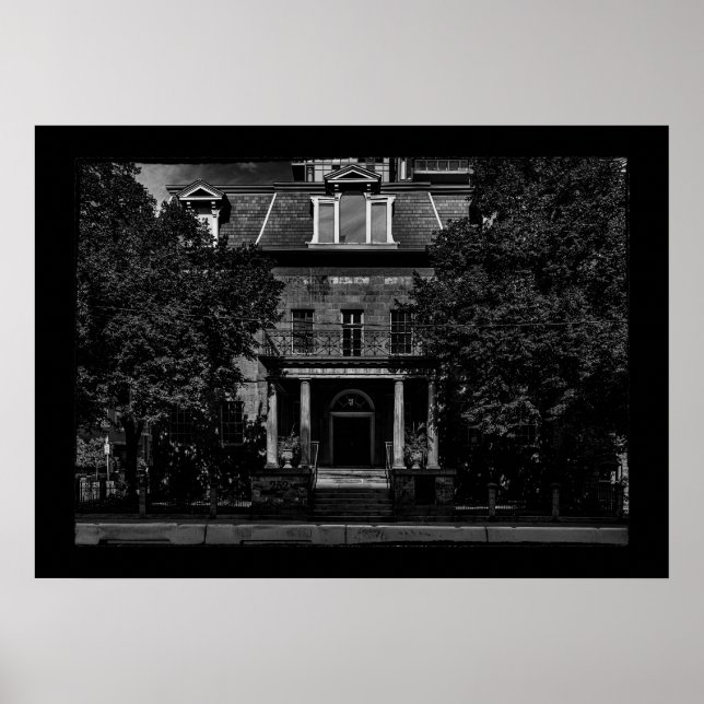 Poster Bank of Upper Canada Building No 3 with Border (Frente)