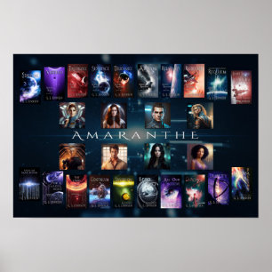 Poster Banner Amaranthe - 1,5 pés x 1 pé