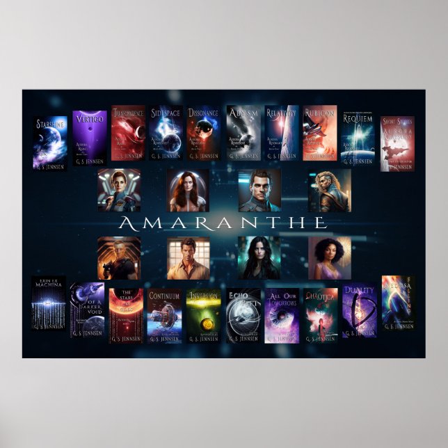 Poster Banner Amaranthe - 3ftx2ft (Frente)
