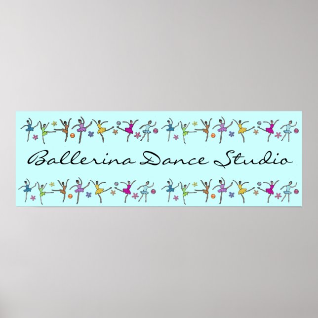 Póster Banner Ballerina Dance (Frente)