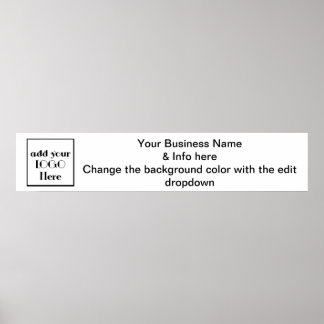 Póster Banner de Business Paper para shows ou artesanatos