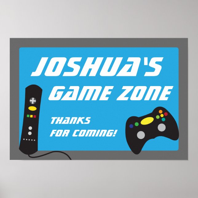 Póster Banner de Festa de aniversário de Caminhão de Víde (Frente)