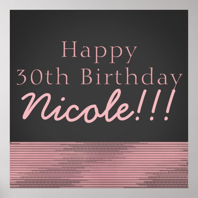 Póster Banner de Grupo de Sequência de Glama Moderna de C (Frente)
