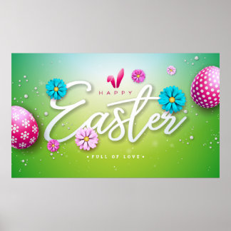 Poster Banner de Páscoa
