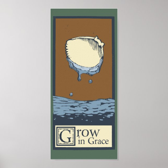 Poster Banner do batismo (Frente)