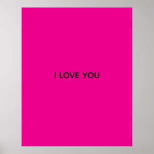 POSTER BANNER EU AMO VOCÊ