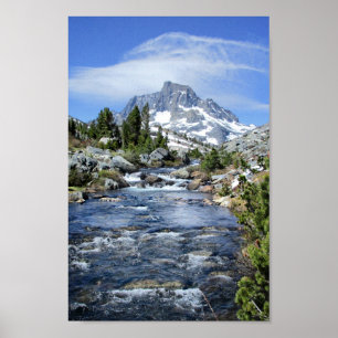 Póster Banner Peak da Ilha Thousand - Sierra Nevada