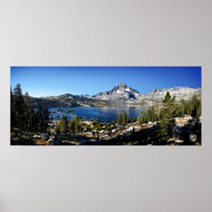 Póster Banner Peak Thousand Island Lake John Muir Trail