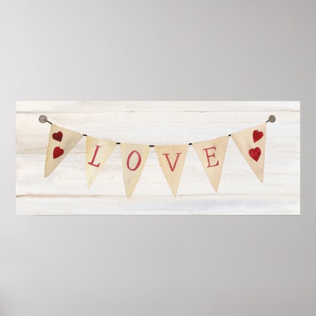 Poster Banner Rustic Namorados II (Frente)