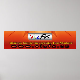 Póster Banner VizFX