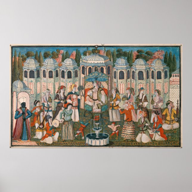 Póster Banquete da Valide Sultana (Frente)