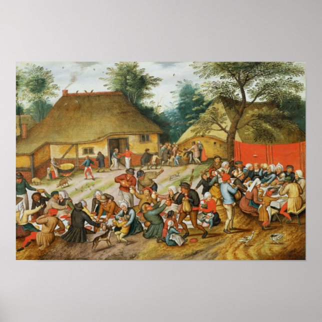 Póster Banquete de casamento (Frente)