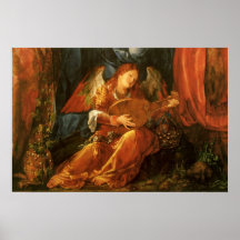 Banquete do Anjo das Garantes Rosa por Albrecht Du