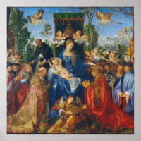 Banquete do Rosário - Albrecht Dürer, 1506