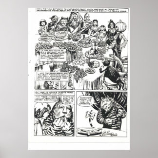 Poster Banqueteando na Terra de Oz