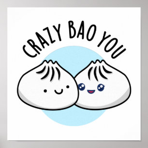 Poster Bao Louco, Seu Engraçado Dispensa.