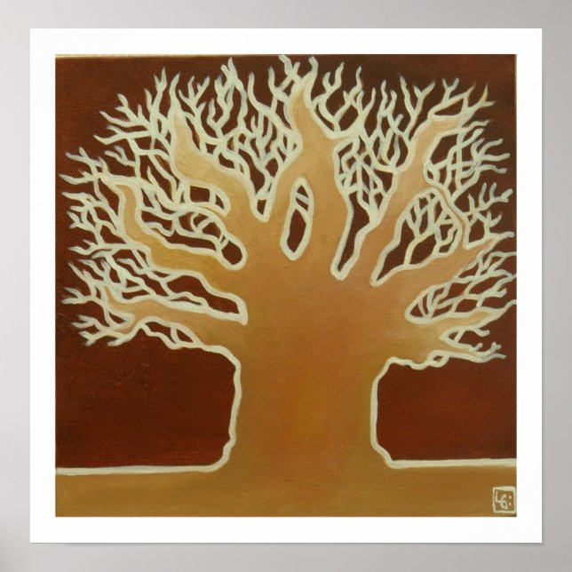 Poster Baobá Africano #2 (Frente)