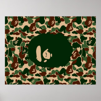 Poster bape Camo hypebeast