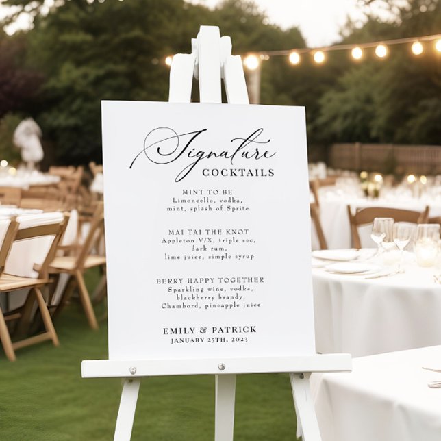 Poster Bar Cocktail Elegante (Criador carregado)