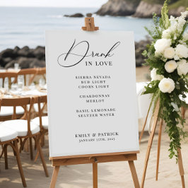 Poster Bar Cocktail Elegante Moderno