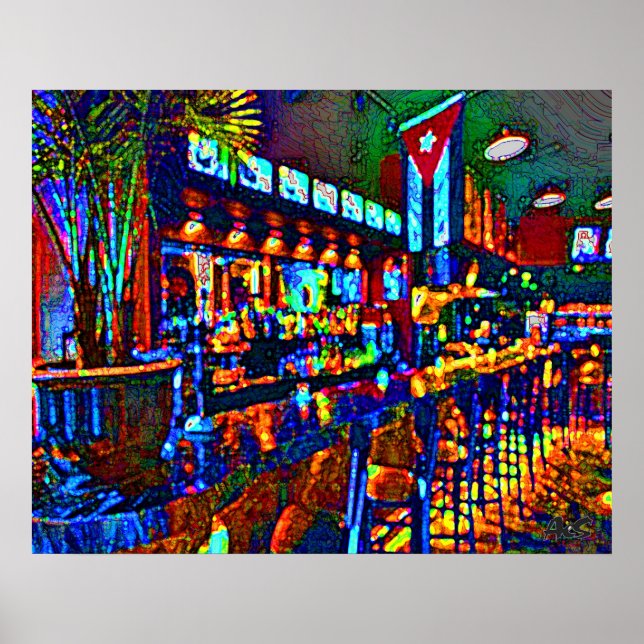 POSTER BAR CUBAN (Frente)