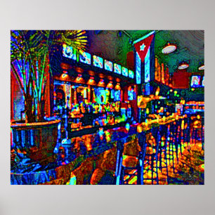 POSTER BAR CUBANO