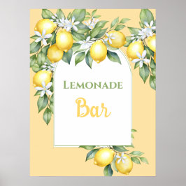 Poster Bar de Limonada