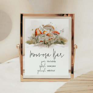 Poster Bar de Mãe Osa, Floresta de Cogumelos Encantada