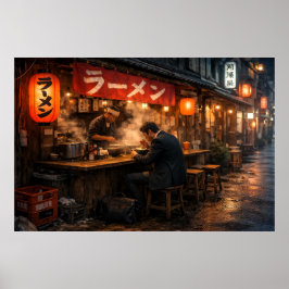 Poster Bar de Ramen de Tóquio