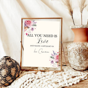 Poster Bar do Sorvete Flavors cooptado