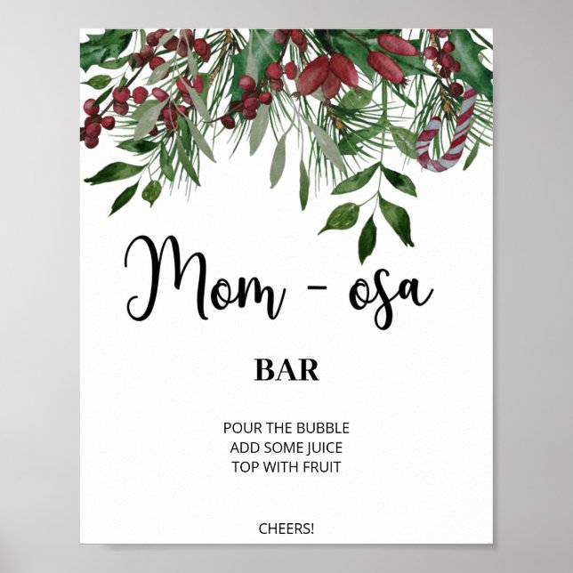 Poster Bar Evergreen Momosa (Frente)