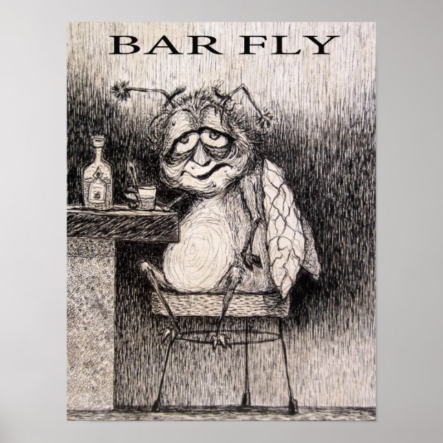 POSTER BAR FLY (Frente)