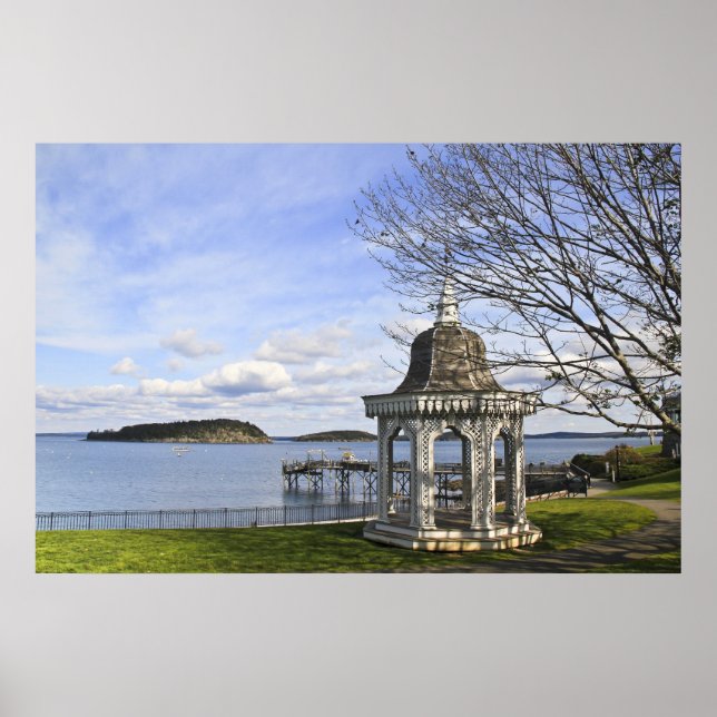 Poster Bar Harbor Gazebo (Frente)