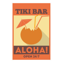 Bar Hawaiian Aloha Tiki