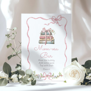 Poster Bar Momosa, arco rosa, do Storybook