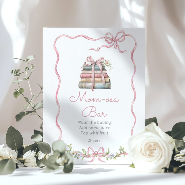 Poster Bar Momosa, arco rosa, do Storybook (Criador carregado)