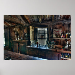 Póster BAR no BAR OCIDENTAL VELHO do CRITÉRIO